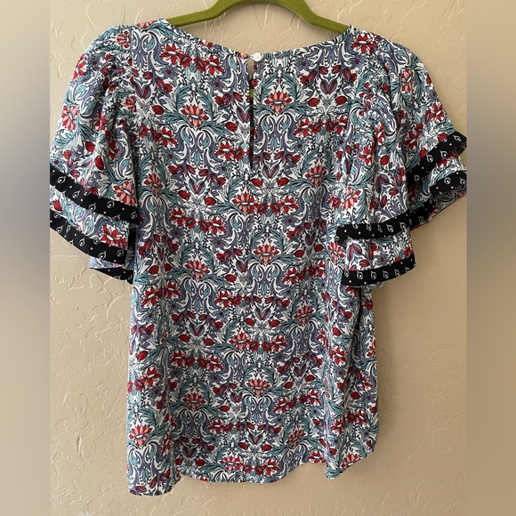 Loft ruffle sleeves top - Picture 2 of 4